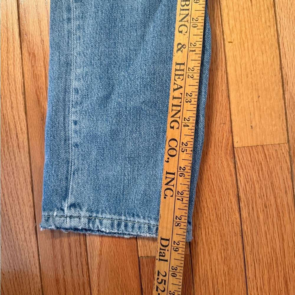 We The Free Light Blue Embroidered Straight Leg Jeans Spring festival boho - Picture 8 of 8